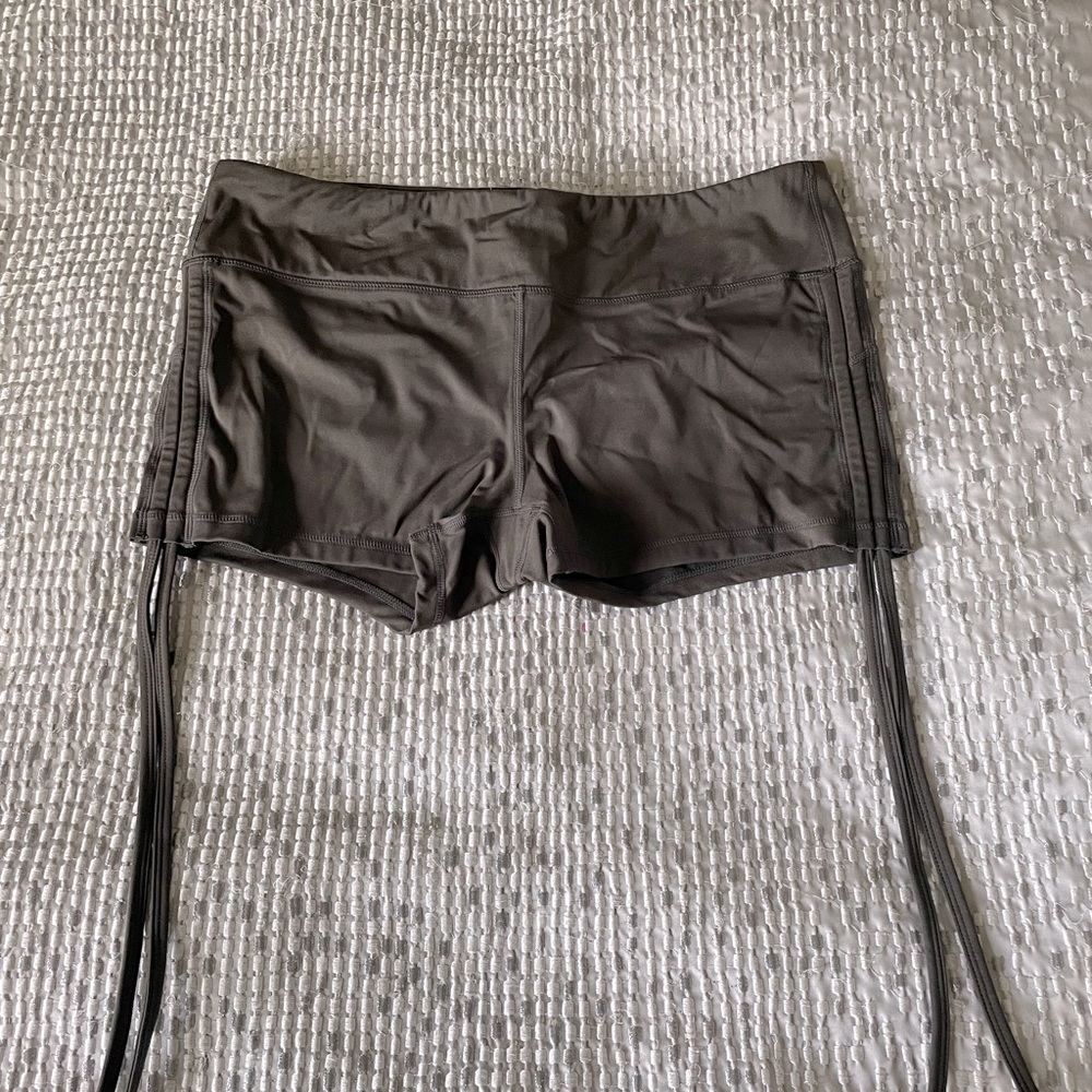 Shorts with tassels